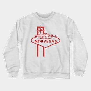 Welcome to New Vegas Fallout New Vegas Red Logo Crewneck Sweatshirt